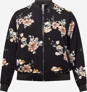 Veste mi-saison 'CARLUX' ONLY Carmakoma en noir : devant