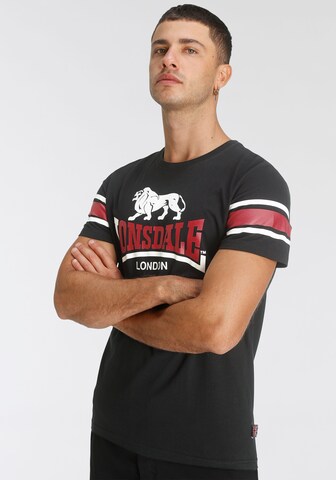 LONSDALE Tričko - Čierna