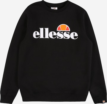 ELLESSE Sweatshirt 'Siobhen' in Zwart: voorkant
