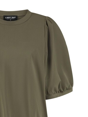 Lady Day Shirt 'Lady Day Amie deep forest' in Green