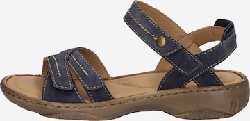 JOSEF SEIBEL Sandals 'Hannah 62' in Blue: front