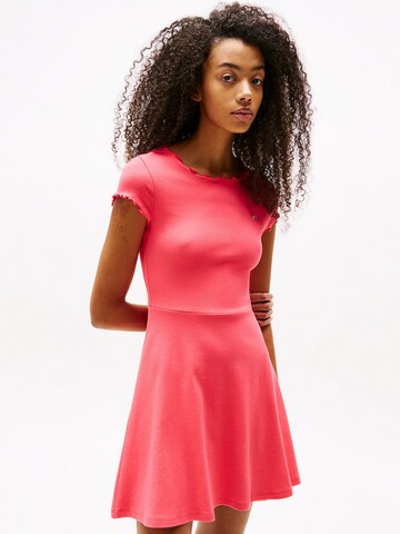 Tommy Jeans Dress in Pink: front
