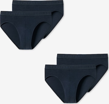 SCHIESSER Onderbroek 'All day Basic' in Blauw: voorkant