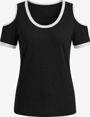 Imily Bela Тениска в черно: отпред