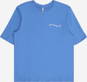 ONLY GIRLS Shirt 'KOGREX' in Blue: front