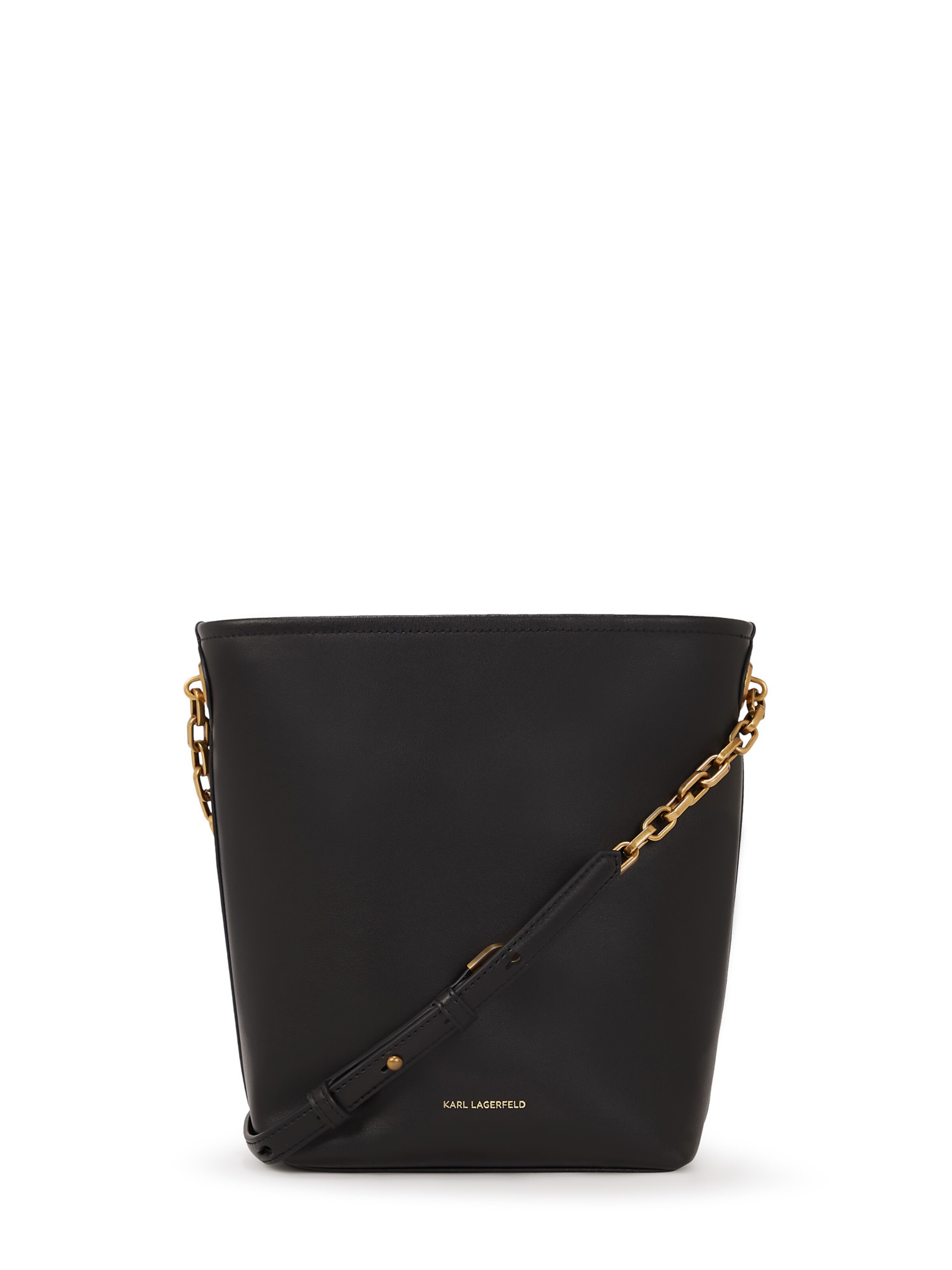 Karl Lagerfeld Vrečasta torba | črna barva