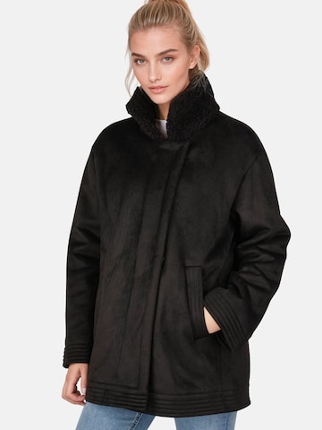 Veste mi-saison White Label en noir : devant