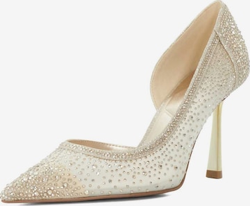 Dune LONDON Pumps 'Cristelle' in Gold: Vorderseite