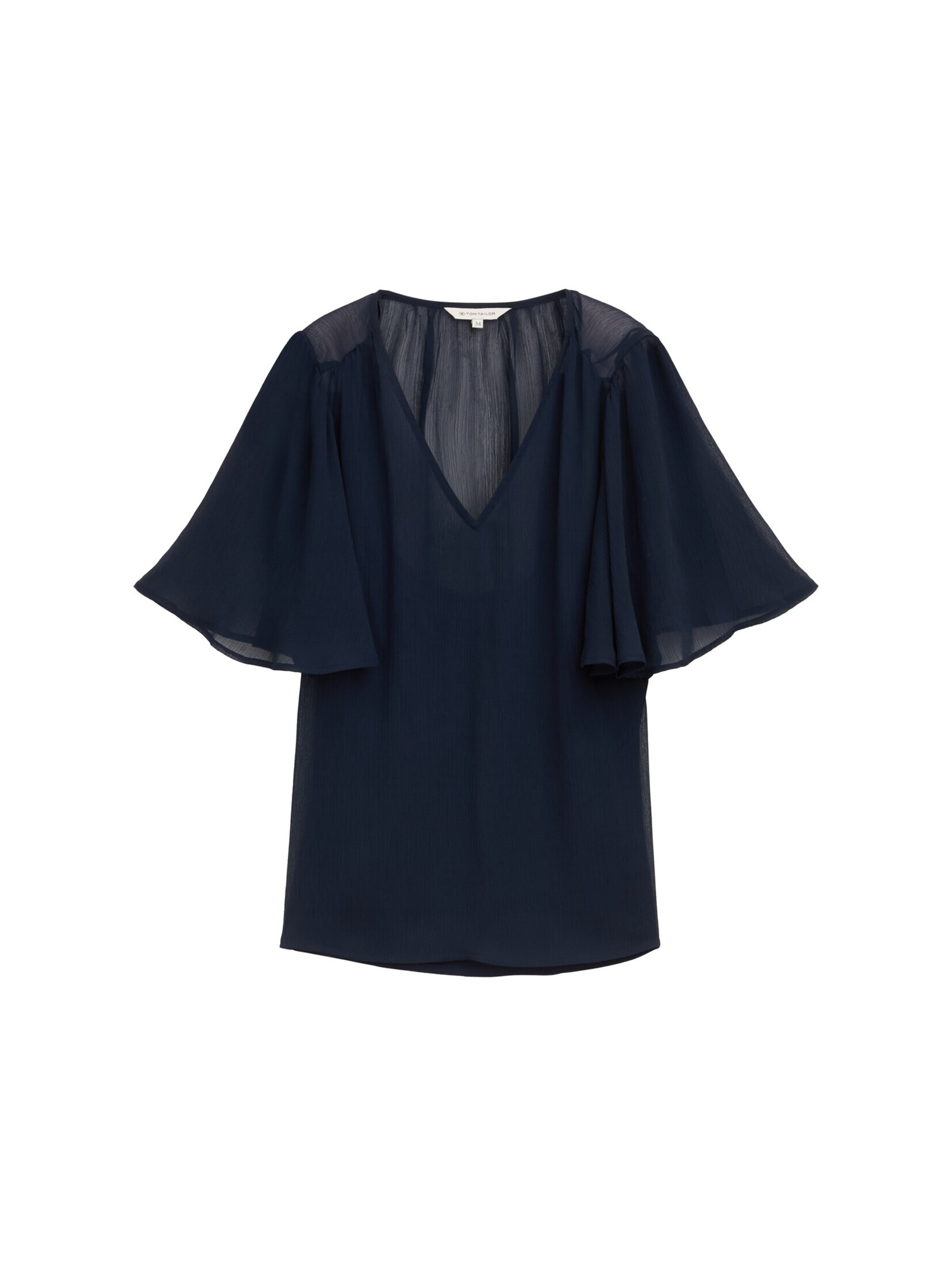 TOM TAILOR Bluse in Blau: Vorderseite