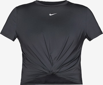 Maglia funzionale 'ONE CLASSIC' di NIKE in nero: frontale