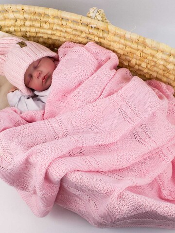 Couverture de bébé Aliap en rose