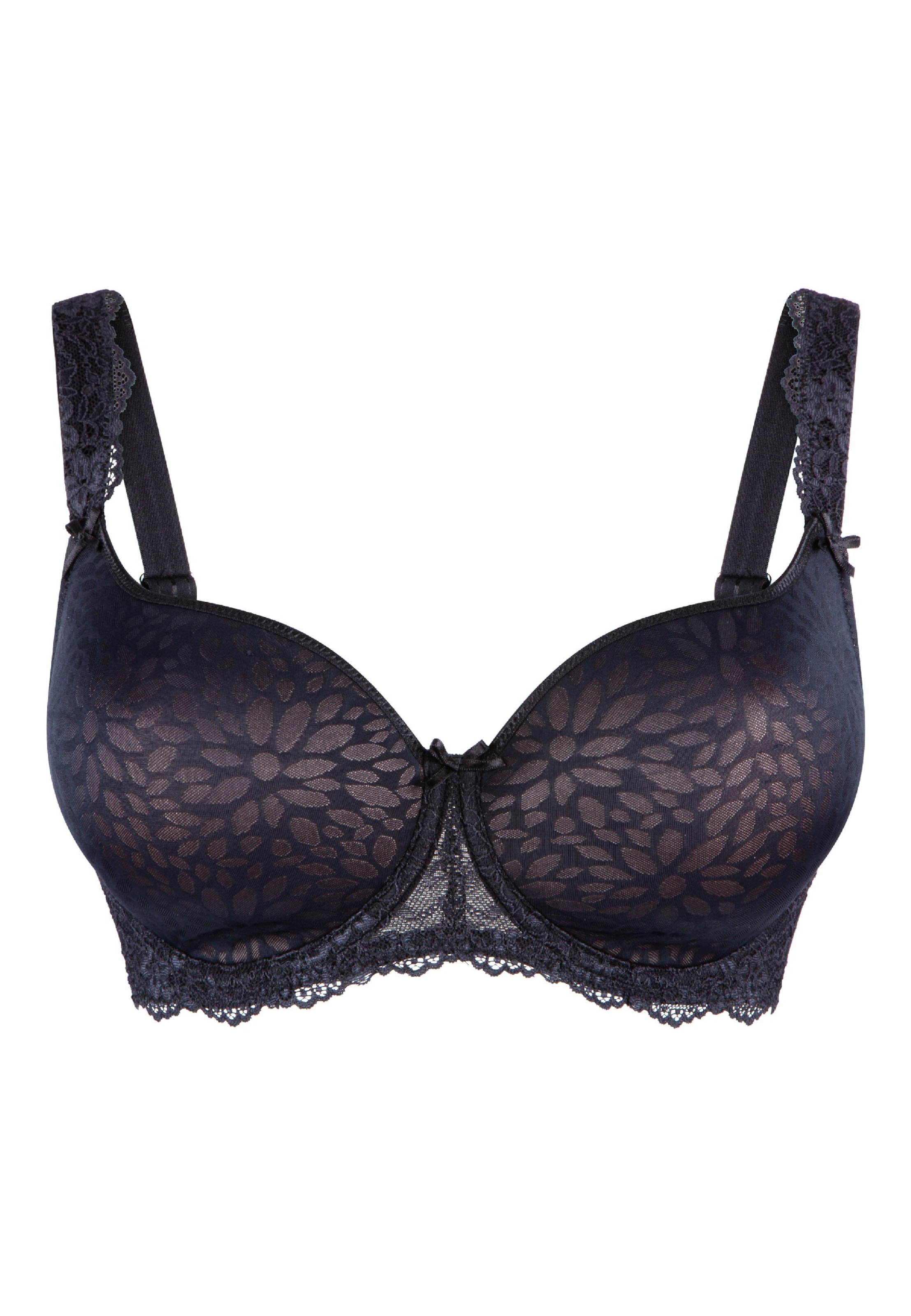 Reggiseno di LingaDore in nero: frontale