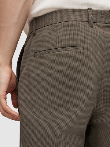 AllSaints Štandardný strih Plisované nohavice 'CAPELLA' - Hnedá