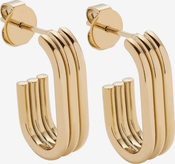 LEONARDO Ohrstecker in Gold: Vorderseite