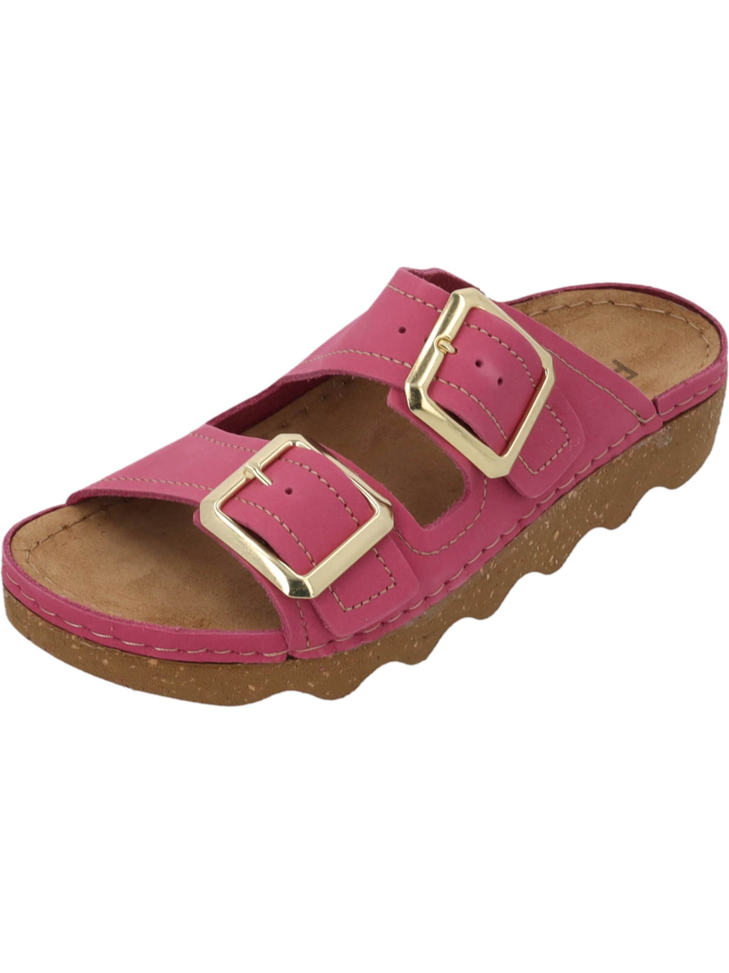 ROHDE Pantolette in Rot: Vorderseite