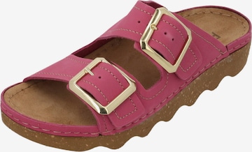 ROHDE Pantolette in Rot: Vorderseite