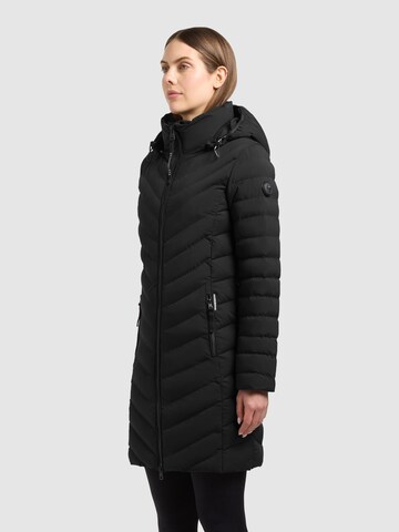 khujo Wintermantel 'Brigett' in Zwart