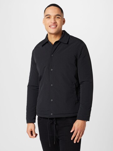 BURTON MENSWEAR LONDON Between-Season Jacket in Black: front