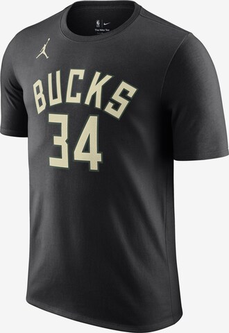 T-Shirt fonctionnel 'Milwaukee Bucks Giannis Antetokounmpo' NIKE en noir