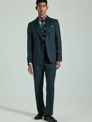 Coupe regular Veste de costume Next en bleu