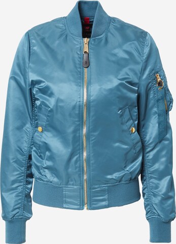 Giacca di mezza stagione di ALPHA INDUSTRIES in blu: frontale