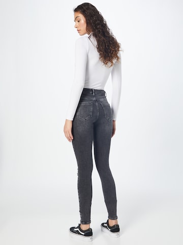 ONLY Skinny Jeans 'REA' in Zwart