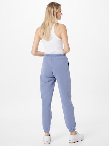 Gina Tricot Tapered Broek in Blauw