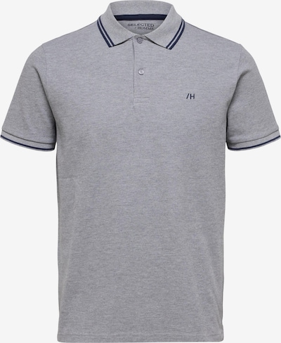 SELECTED HOMME Poloshirt 'Dante' in navy / graumeliert, Produktansicht