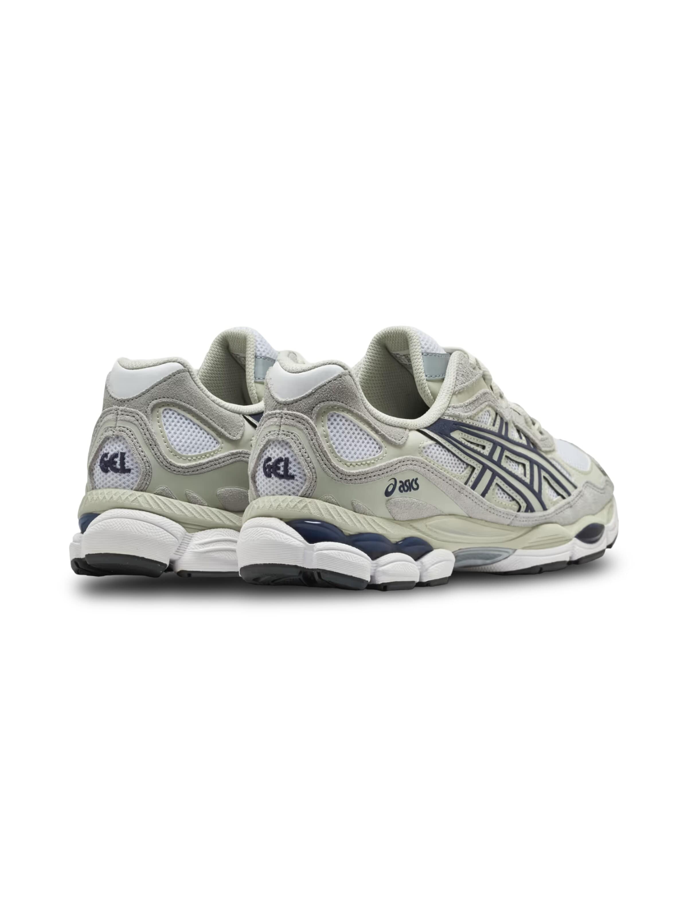 ASICS SportStyle Madalad ketsid 'Asics Gel-NYC White Midnight Navy Grey', värv hall