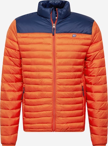 BLEND Between-Season Jacket in Orange: front