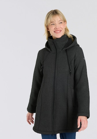 CMP Funktionsfleecejacke in Schwarz: Vorderseite