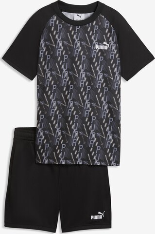 Survêtement 'Train All Day Essentials' PUMA en noir : devant
