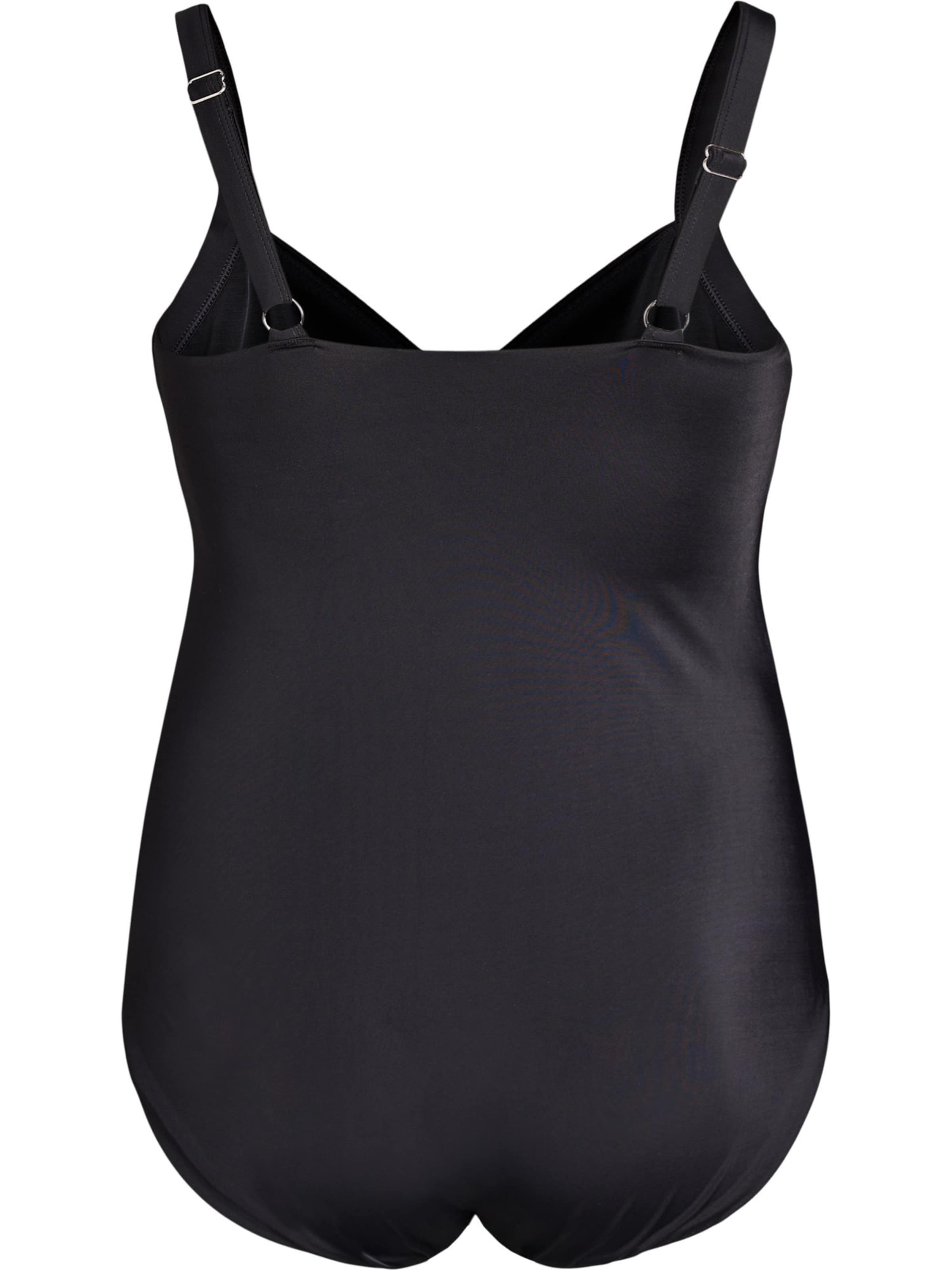 Swim by Zizzi Бюстгальтер под футболку Купальник в Черный