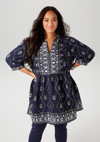 Aniston Tunika in Blau: Vorderseite