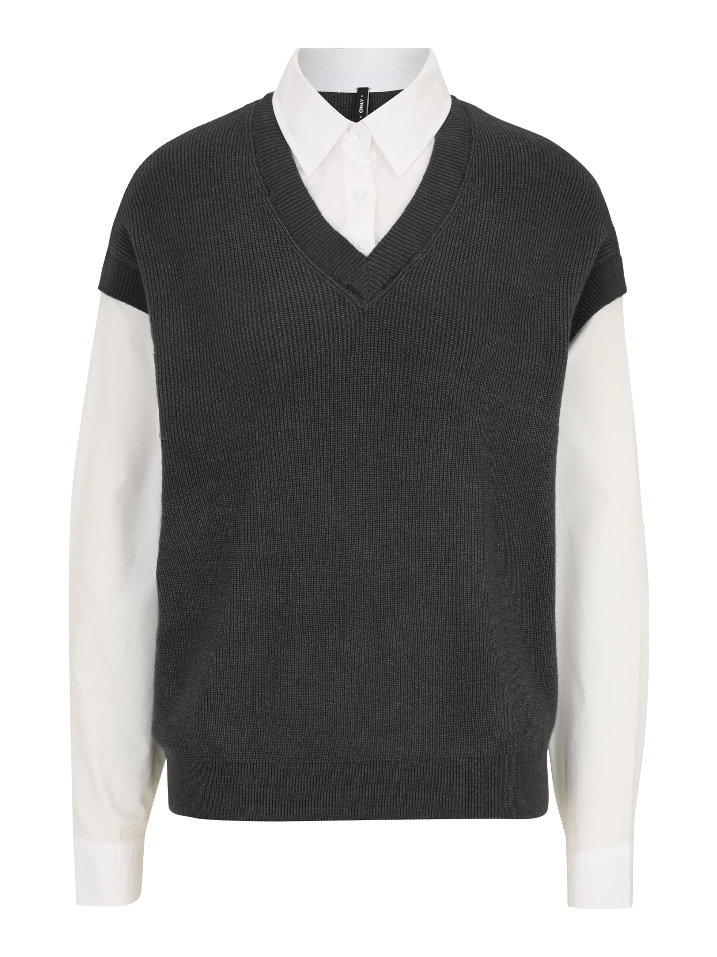 Only Tall Sweater 'ONLPAYSON' in Grey: front