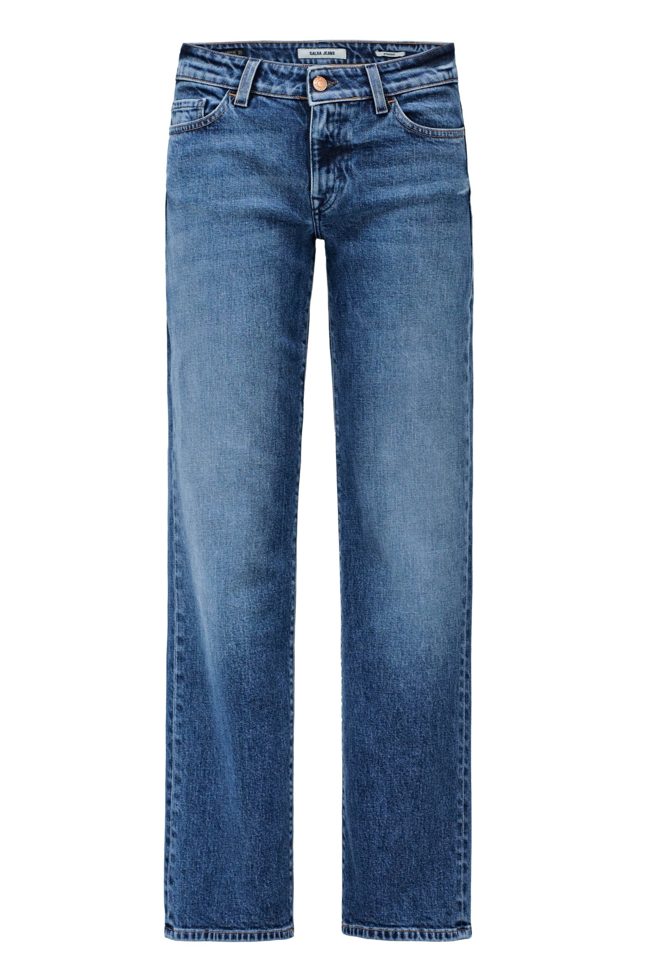 Salsa Jeans Regular Jeans in Blau: Vorderseite