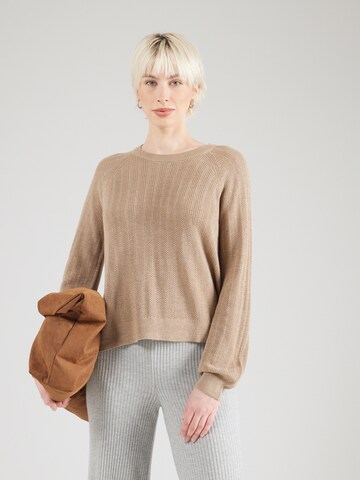 ruda VERO MODA Megztinis 'VMNEWLEXSUN': priekis