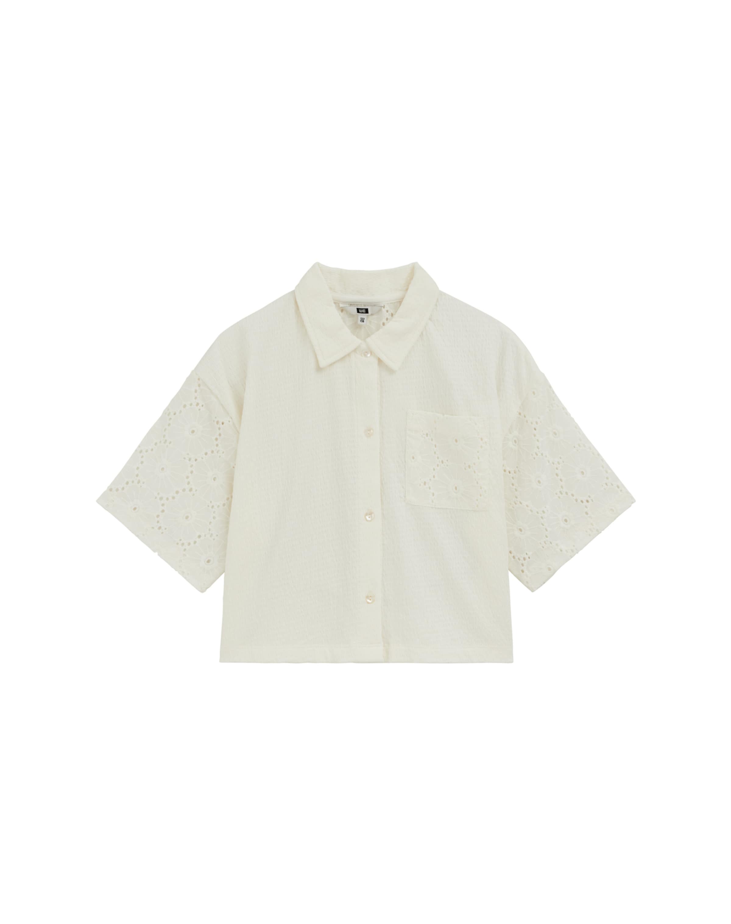 WE Fashion Блузка в Цвет слоновой кости, Обзор товара