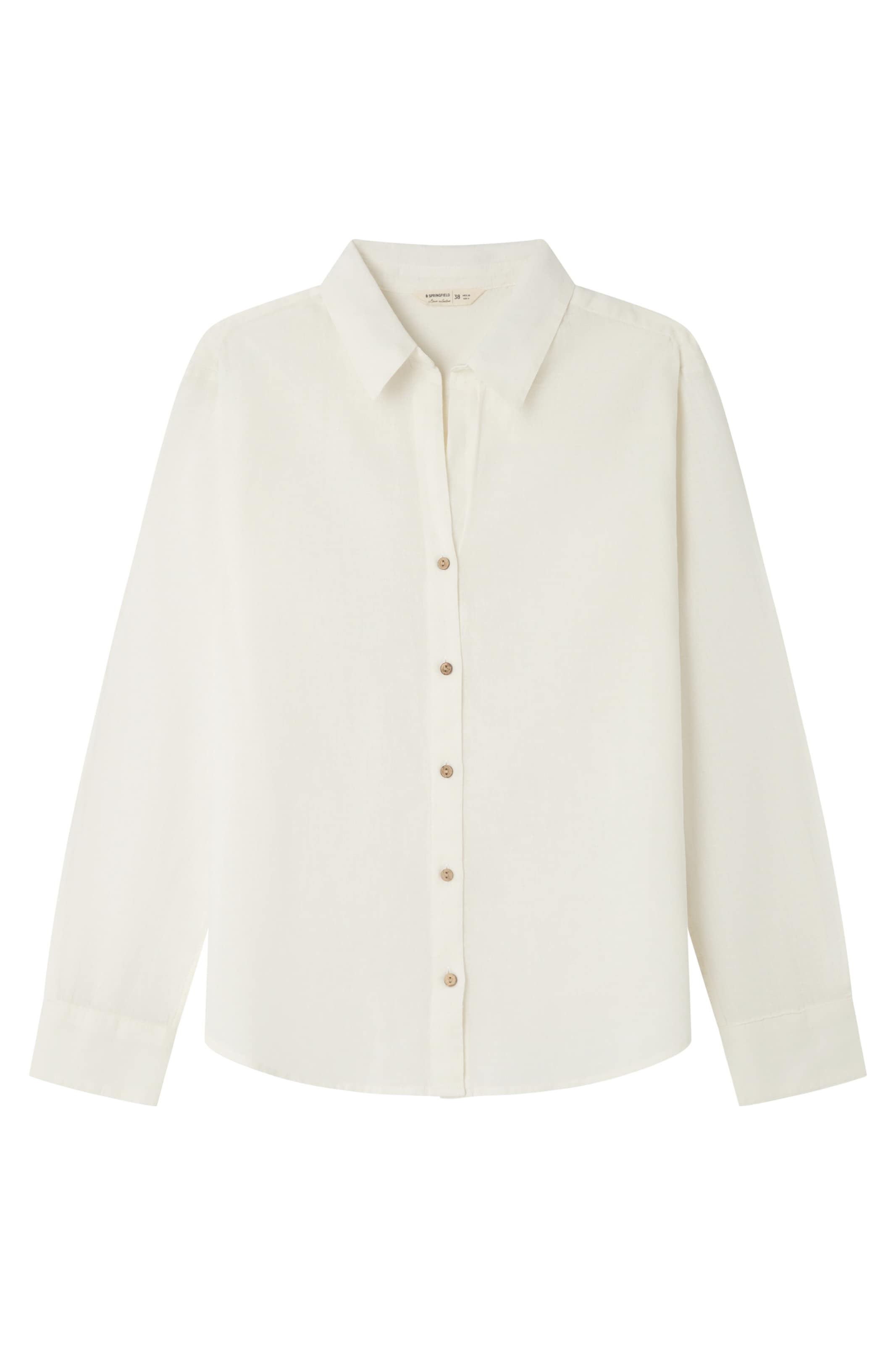 Springfield Bluse i beige: forside