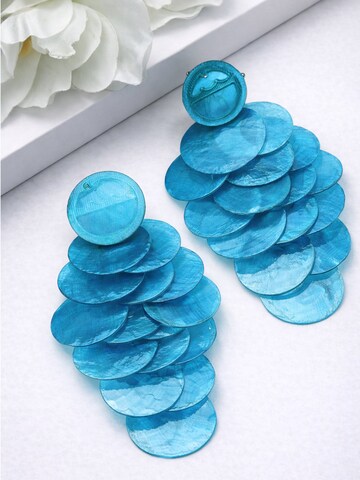 AVANT-GARDE PARIS - Pendientes 'Velmora' en azul