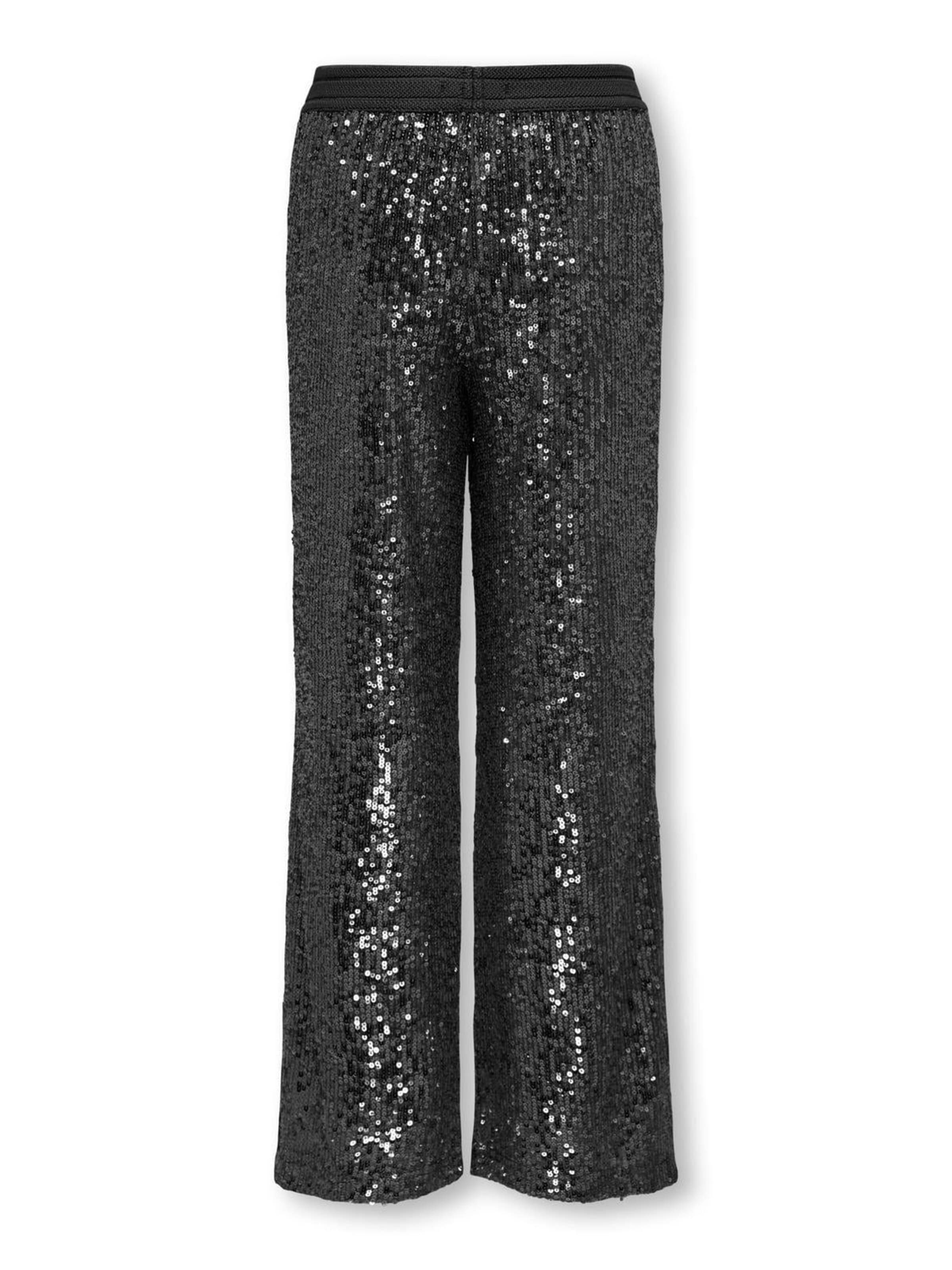 ONLY Baggy Broek 'fransa' in Zwart