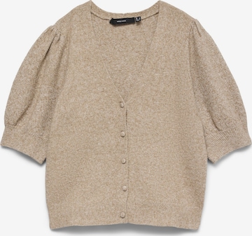 VERO MODA Cardigan 'VMDOFFY' i beige: forside