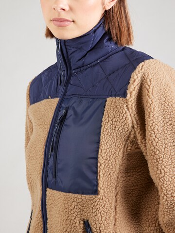 Giacca di pile 'JC Berri' di The Jogg Concept in marrone