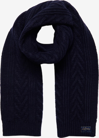 Superdry Scarf in Blue: front