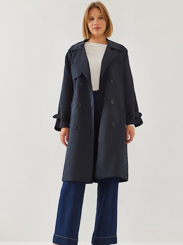 Bianco Lucci Tussenmantel in Blauw