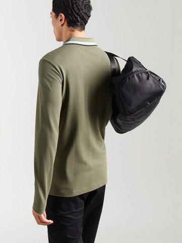 BOSS Poloshirt 'Plisy' in Grün