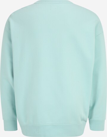 Levi's® Big & Tall Sweatshirt 'Big Relaxed Graphic Crew' in Blau