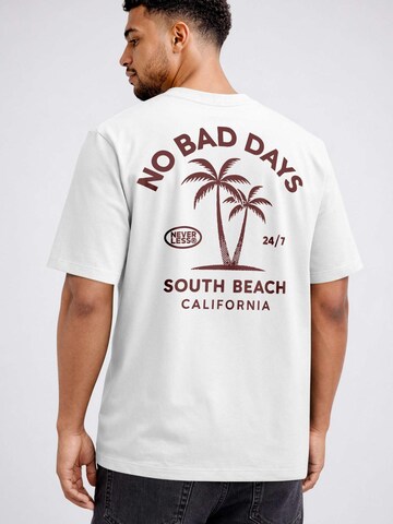 Neverless Shirt 'No Bad Days' in White