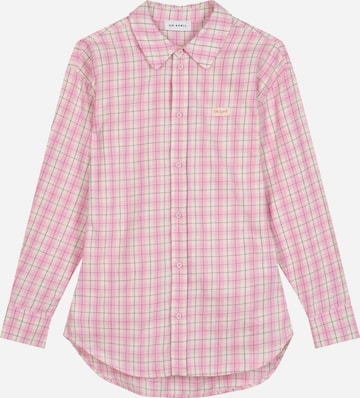 OH APRIL Blouse in Roze: voorkant