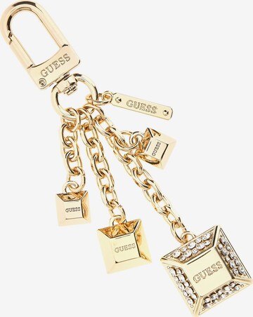 GUESS Key Ring in Gold: front